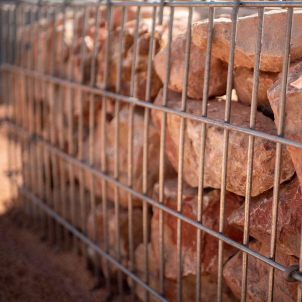 Pierres à gabion - Marbre rose 90/150