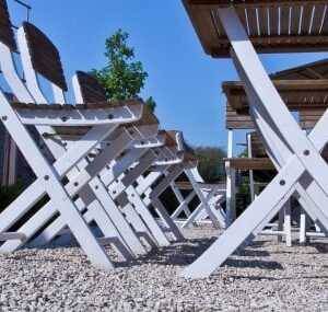 stabilisateur de gravier rose