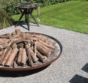 stabilisateur de gravier rose