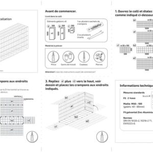 Aménagement extérieur avec un mur en gabion