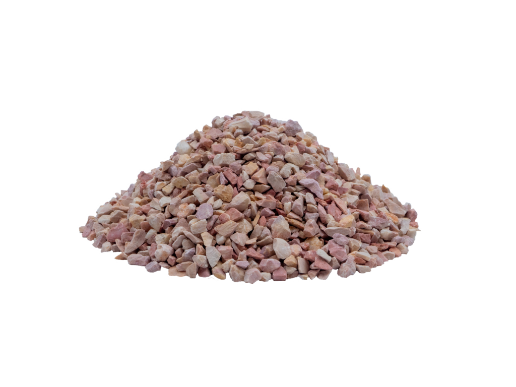 Gravier de marbre rose 4/8