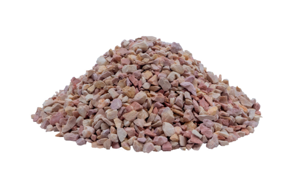Gravier de marbre rose 4/8