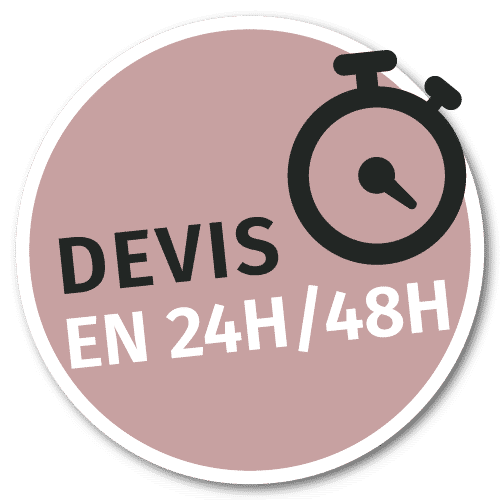 Devis gratuit en 24h/48H