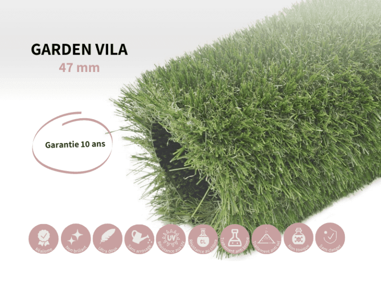 gazon synthétique 47 mm