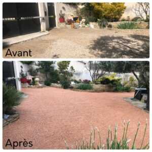 Livraison de gravier de marbre rose, pierres à gabion, galets, sable terrain de pétanque, sable gazon synthétique, sable piscine 13 83 84 06 PACA