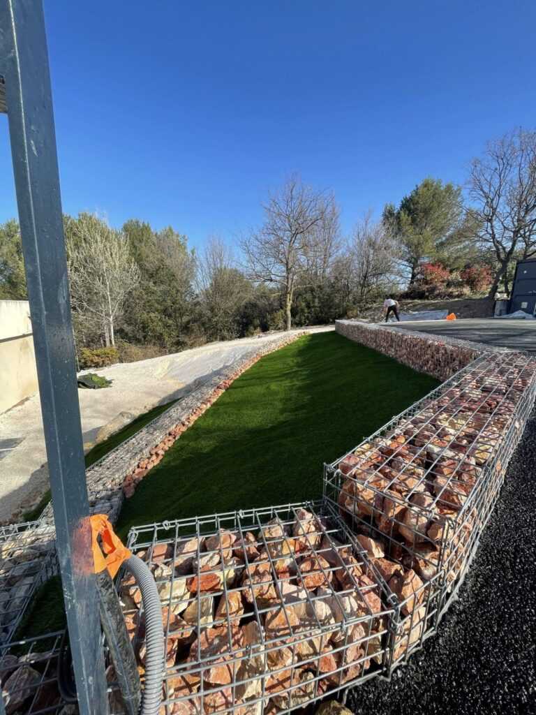 Gabions, pierre gabion , galet gabion