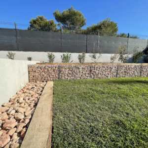 Des bordures de jardin