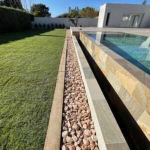 Des bordures de jardin