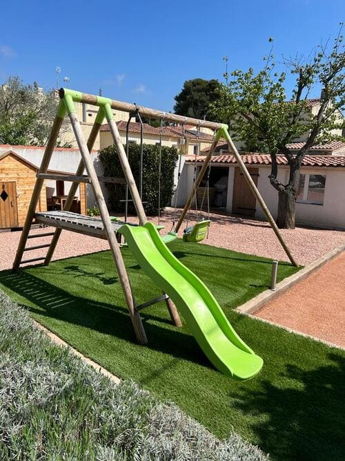 Jeux d'extérieur : aménager votre jardin pour votre enfant