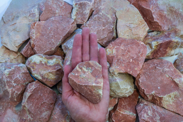 Pierres à gabion - Marbre rose 60/90 – Image 12