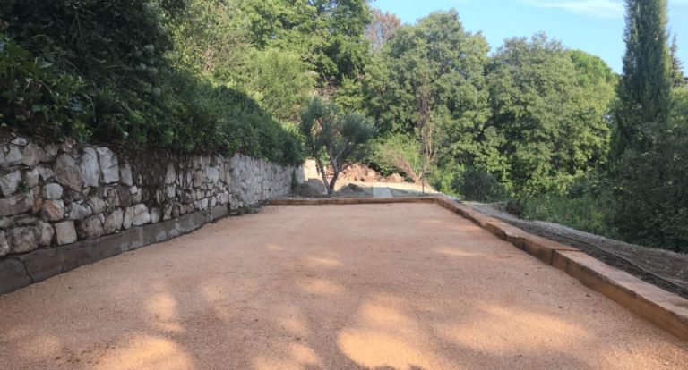 Achat de sable pour terrain de pétanque dans le Rhône-Alpes.