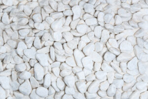 galets blancs Carrare 
