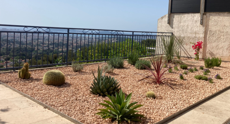 Gravier de marbre rose à Grenoble