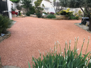 Livraison de sable rose à Bevons