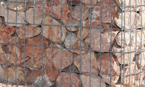Pierre à gabion de Marbre rose 60/90 à Belcodene