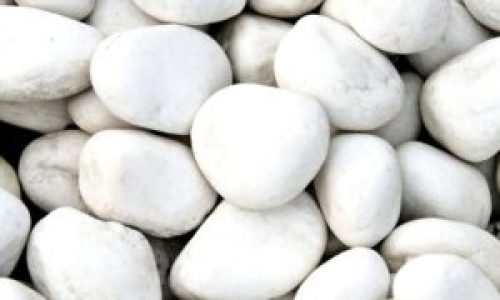 galet blanc marbre carrare 20/40