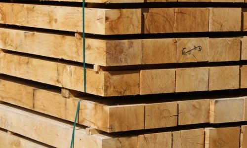 Traverses paysagères pour aménagement extérieur Traverses paysagères en chêne